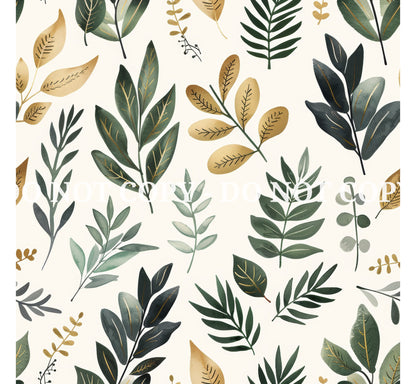 BOTANICAL ELEGANCE PATTERN VINYL - MULTIPLE VARIATIONS