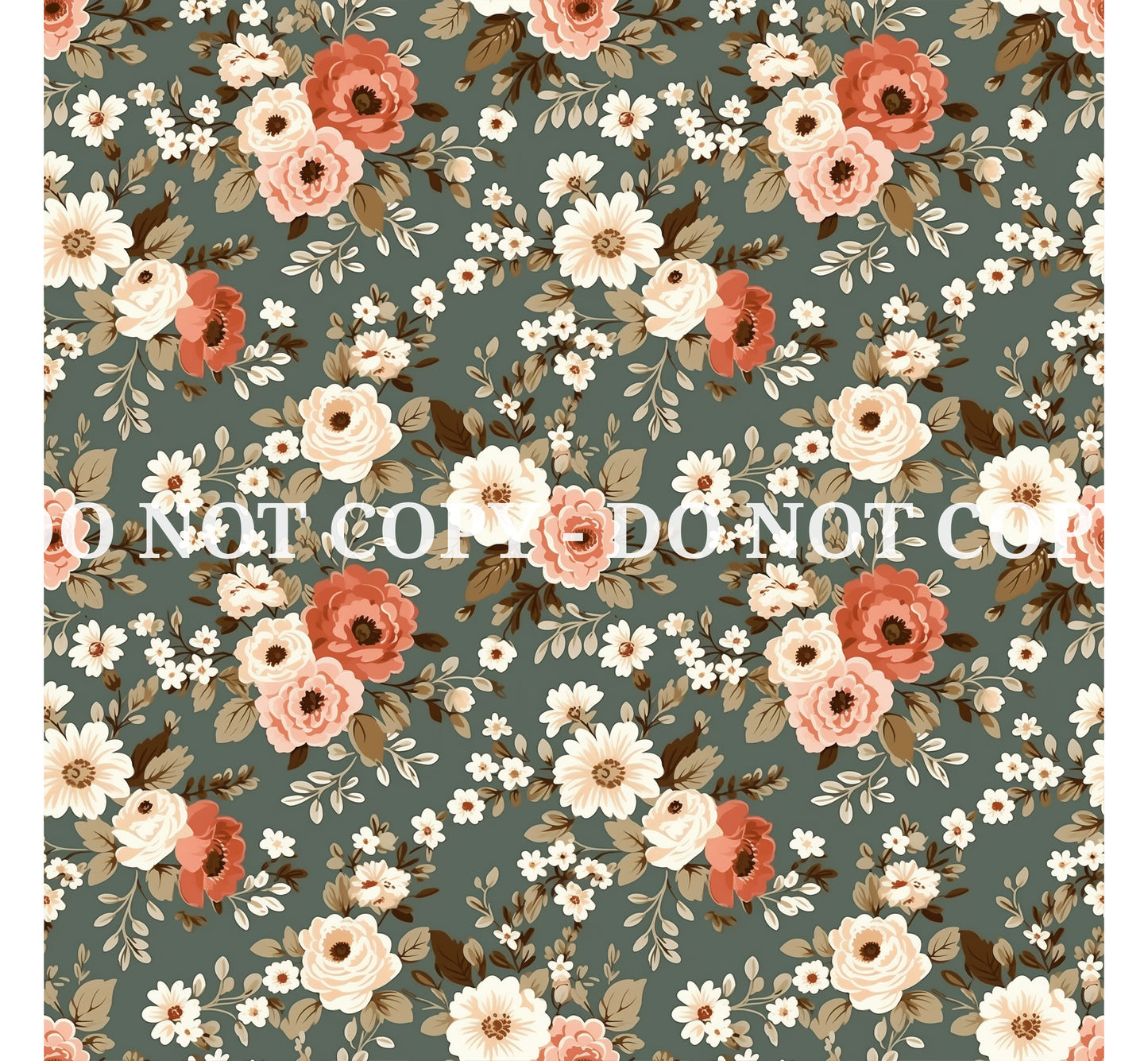 COTTAGE CORE PATTERN VINYL -  MULTIPLE VARIATIONS