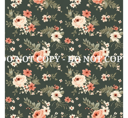 COTTAGE CORE PATTERN VINYL -  MULTIPLE VARIATIONS