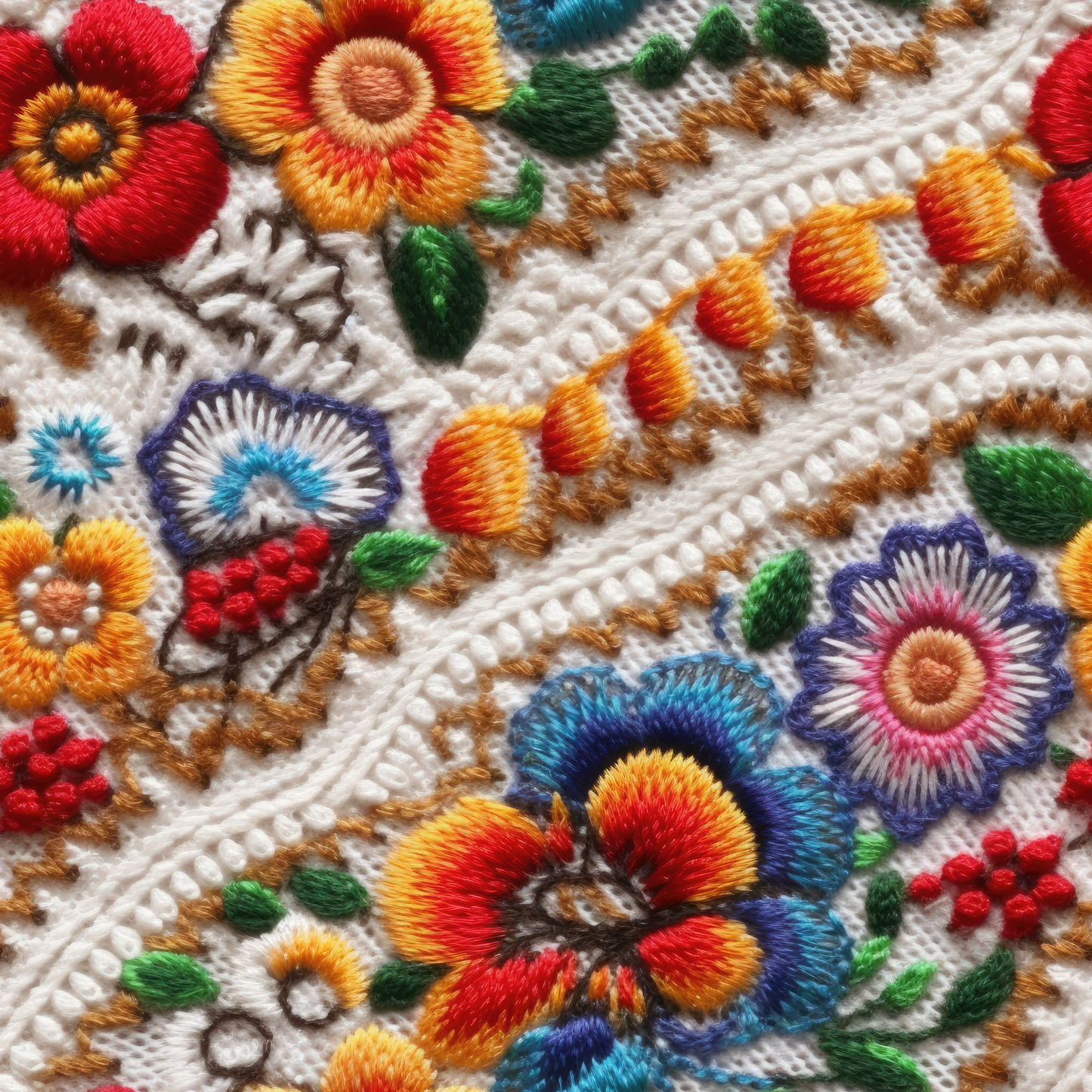 EMBROIDERY - MULTIPLE VARIATIONS