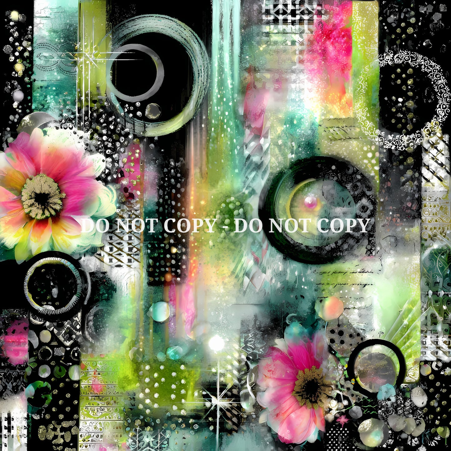 NEON BLOOMS - MULTIPLE VARIATIONS