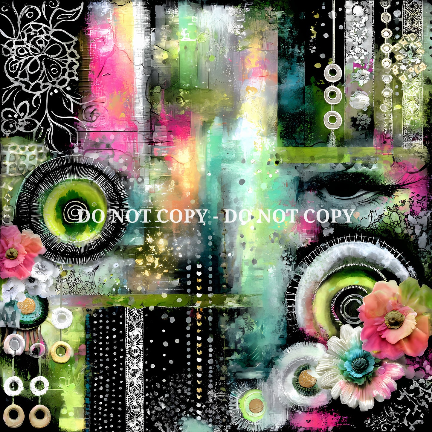 NEON BLOOMS - MULTIPLE VARIATIONS