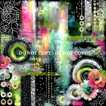 NEON BLOOMS - MULTIPLE VARIATIONS