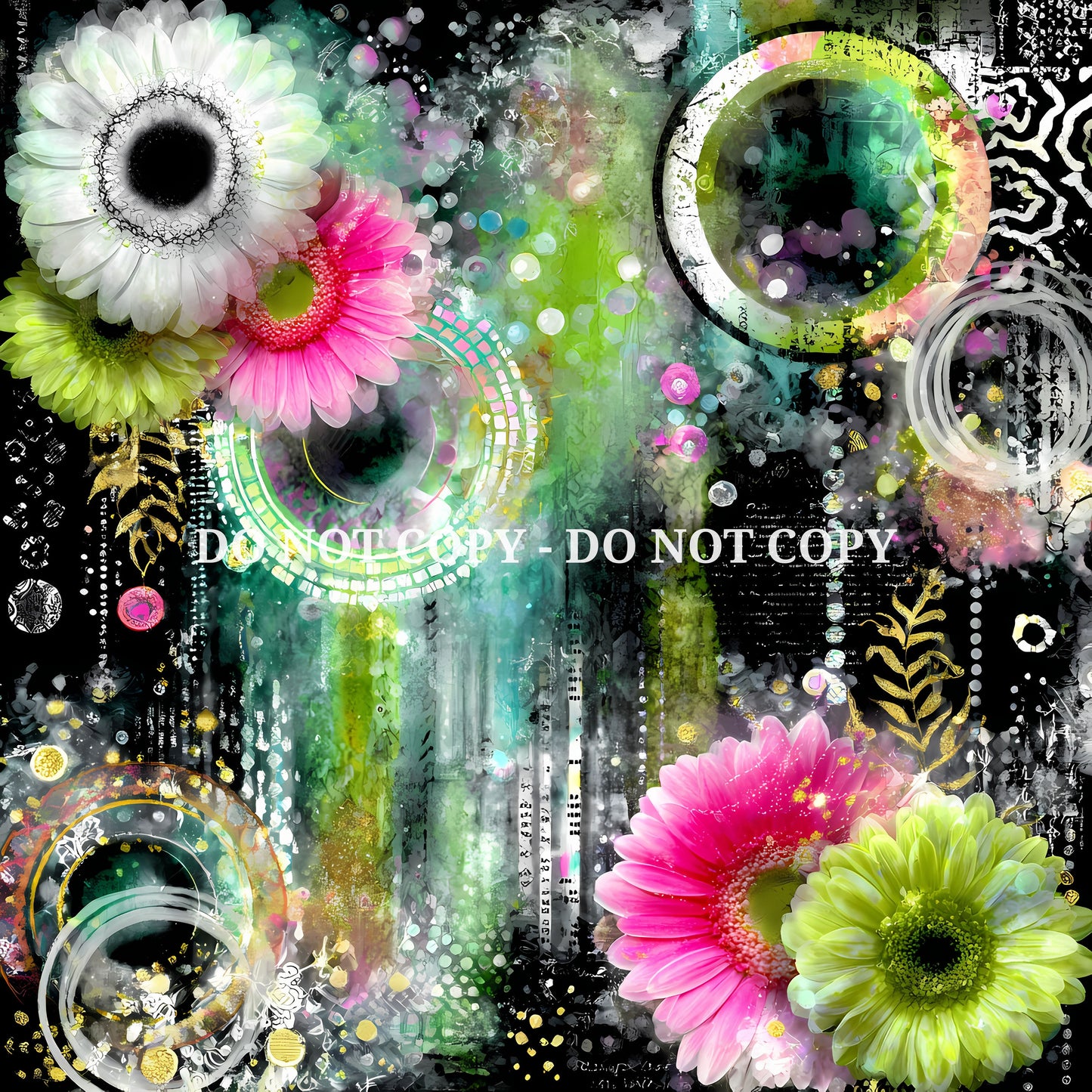 NEON BLOOMS - MULTIPLE VARIATIONS