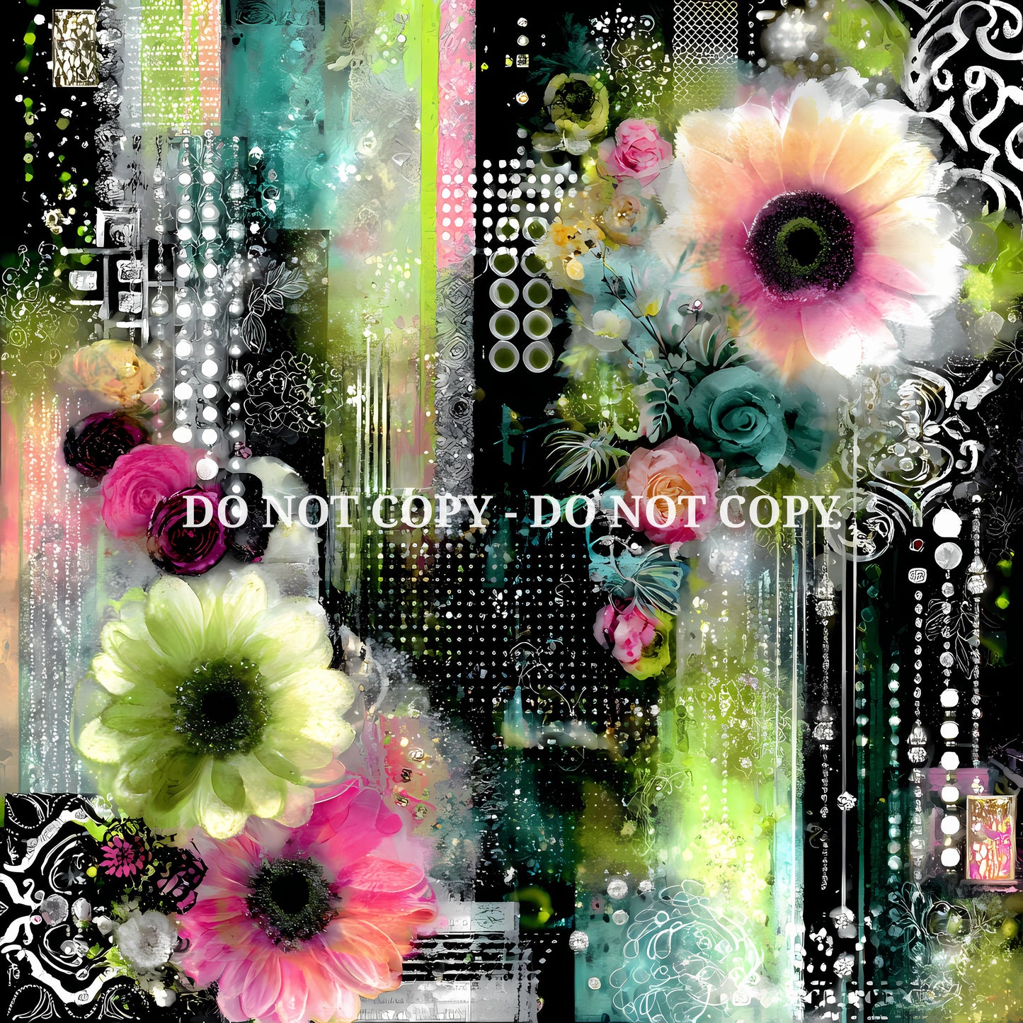 NEON BLOOMS - MULTIPLE VARIATIONS