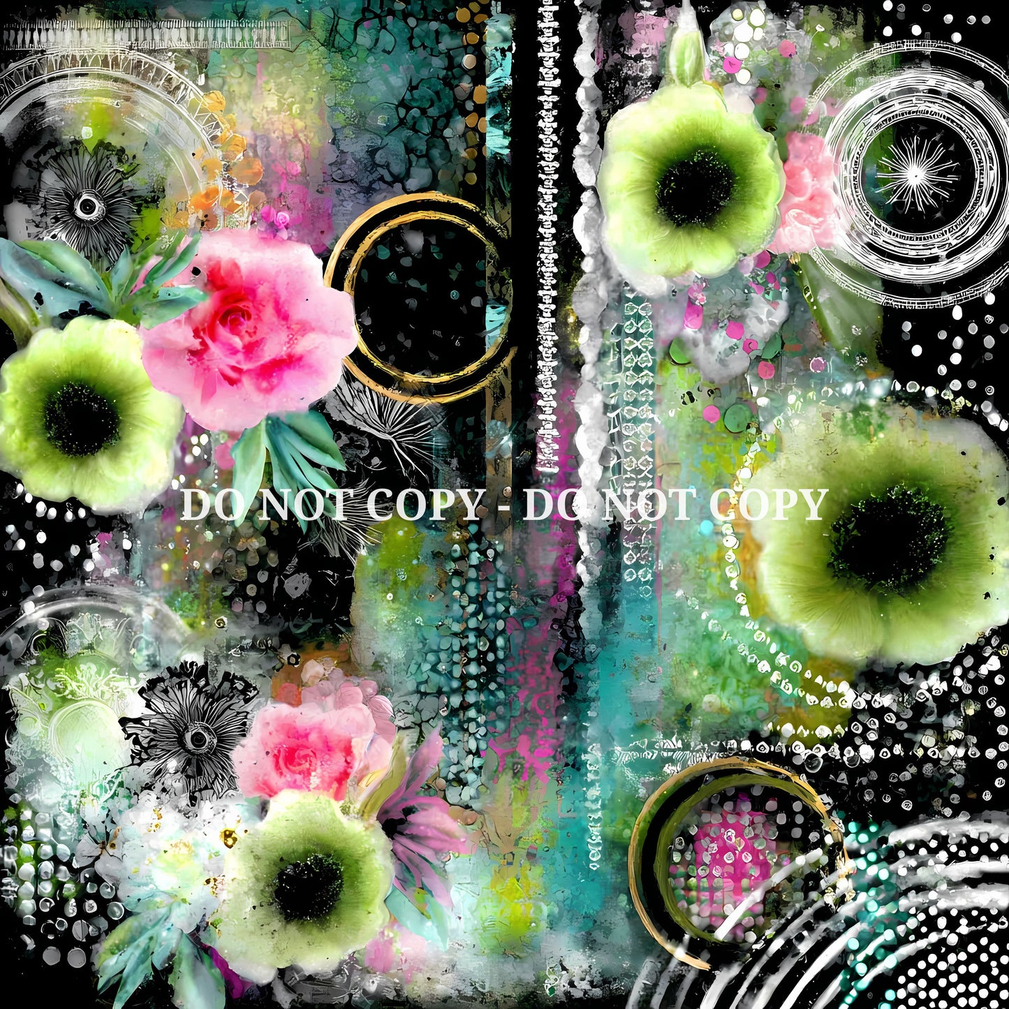 NEON BLOOMS - MULTIPLE VARIATIONS