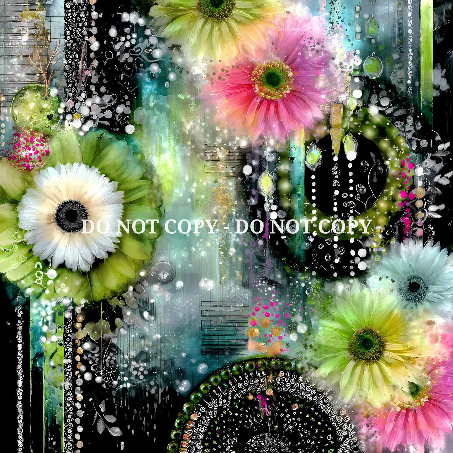 NEON BLOOMS - MULTIPLE VARIATIONS