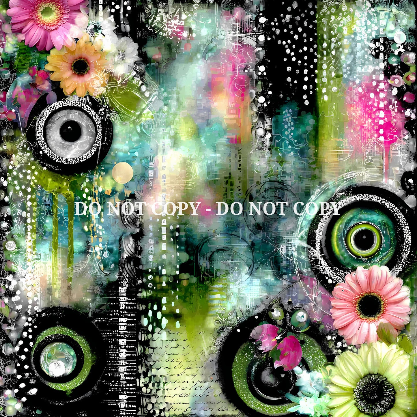 NEON BLOOMS - MULTIPLE VARIATIONS