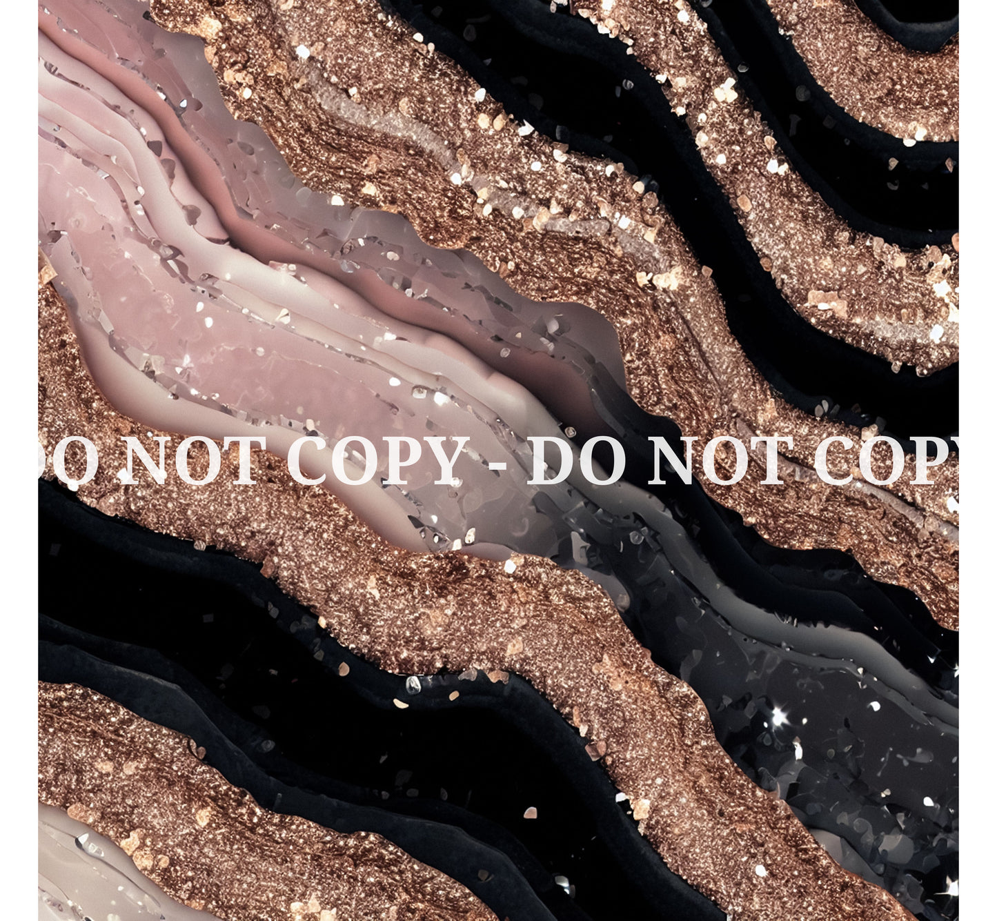 BLACK AND BLUSH GLAM AGATE PATTERN VINYL - MULTIPLE VARIATIONS