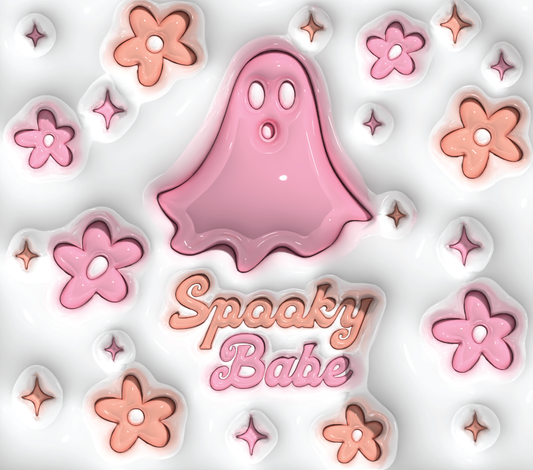 3D Inflated Spooky Babe