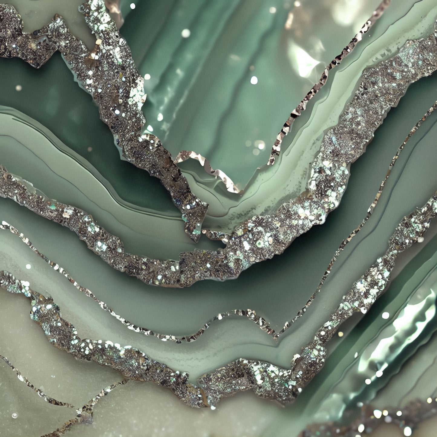 SAGE AGATE GLAM - MULTIPLE VARIATIONS