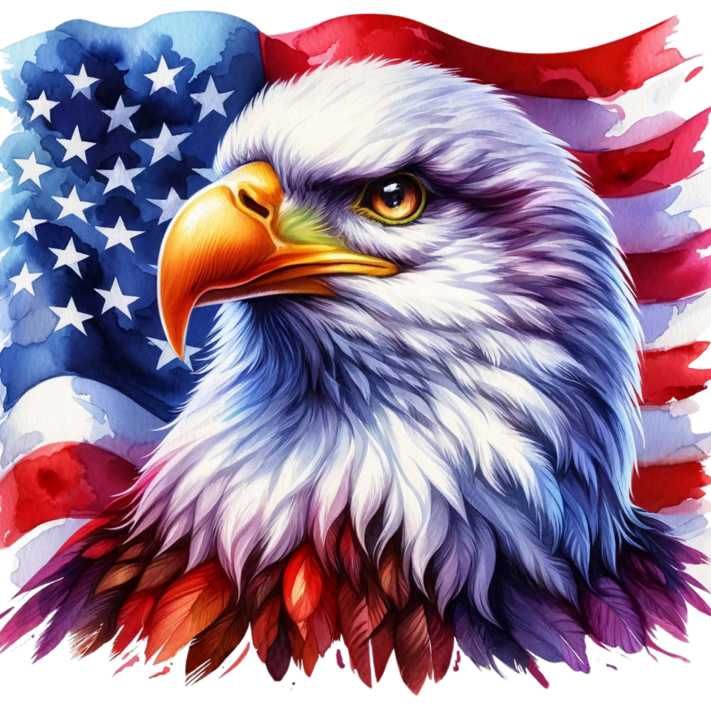 EAGLE FLAG - Decals