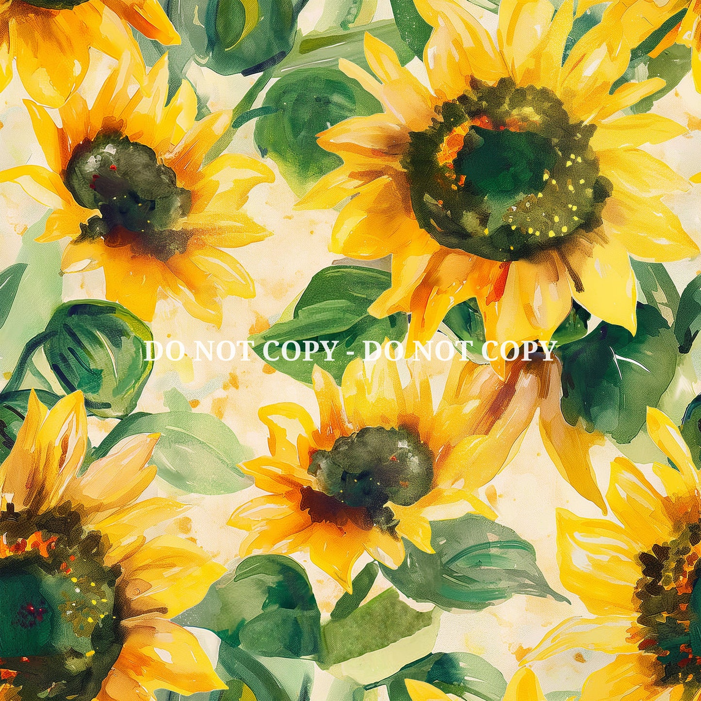 SUNFLOWER PATTERN VINYL - MULTIPLE VARIATIONS