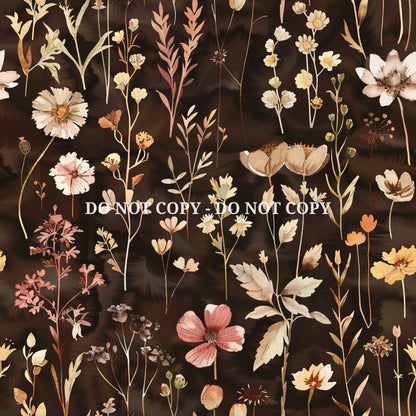 AUTUMN LIBRARY PATTERN VINYL - MULTIPLE VARIATIONS