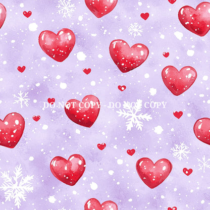 WINTER IN LOVE PATTERN VINYL - MULTIPLE VARIATIONS