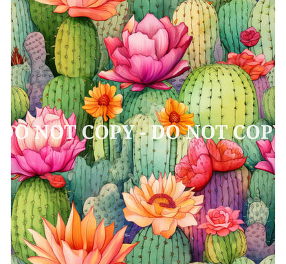 CACTUS DELIGHT PATTERN VINYL - MULTIPLE VARIATIONS