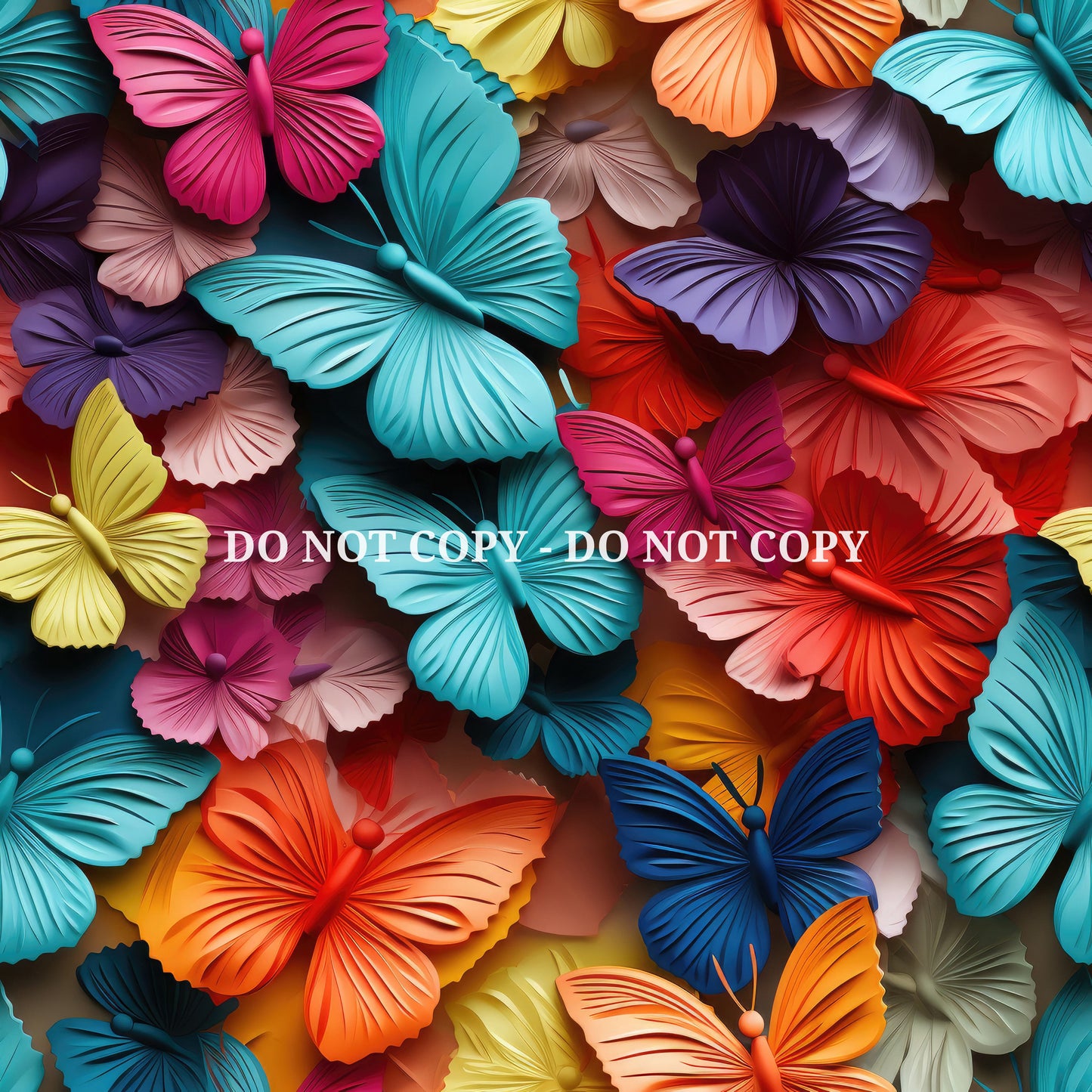 3D BUTTERFLIES - MULTIPLE VARIATIONS