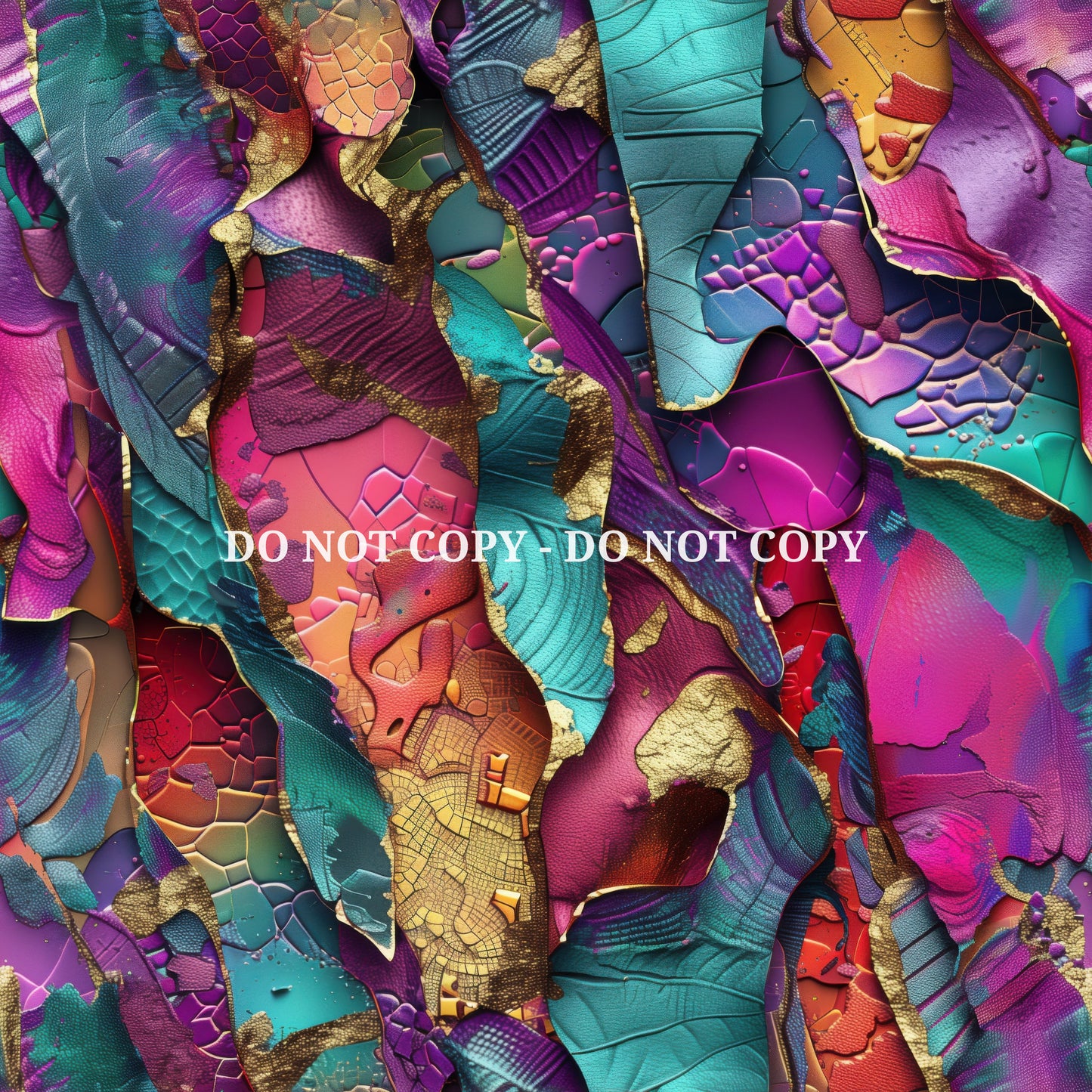 3D COLORFUL ABSTRACT PATTERN VINYL - MULTIPLE VARIATIONS