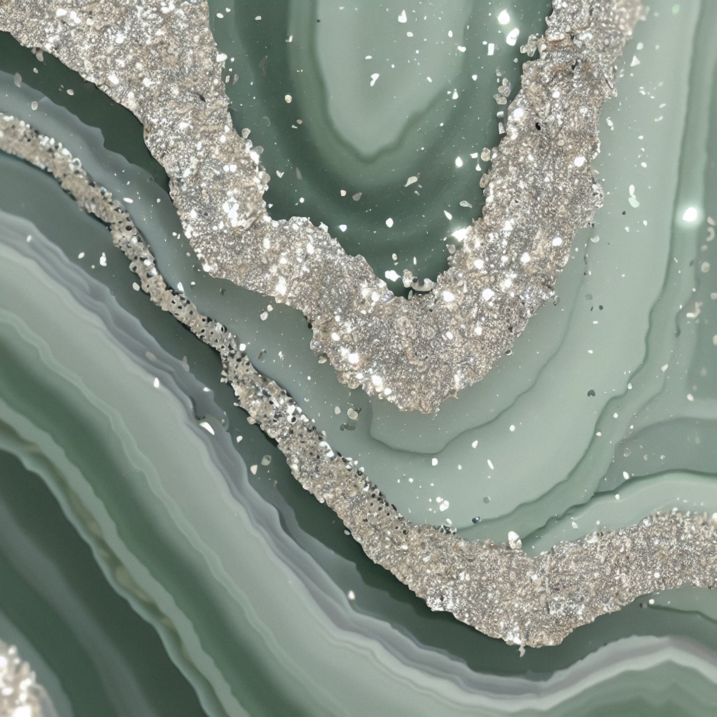 SAGE AGATE GLAM - MULTIPLE VARIATIONS