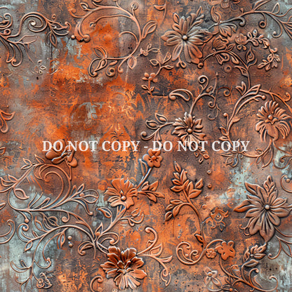 RUSTED METAL FLORAL - MULTIPLE VARIATIONS