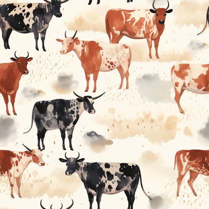 WILD WILD WEST PATTERN VINYL - MULTIPLE VARIATIONS