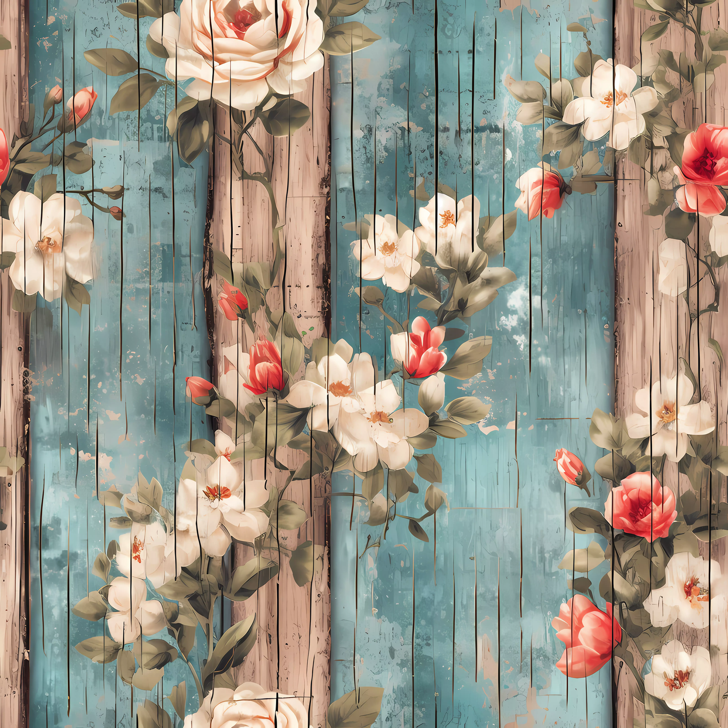 VINTAGE SHABBY CHIC VINYL - MULTIPLE VARIATIONS