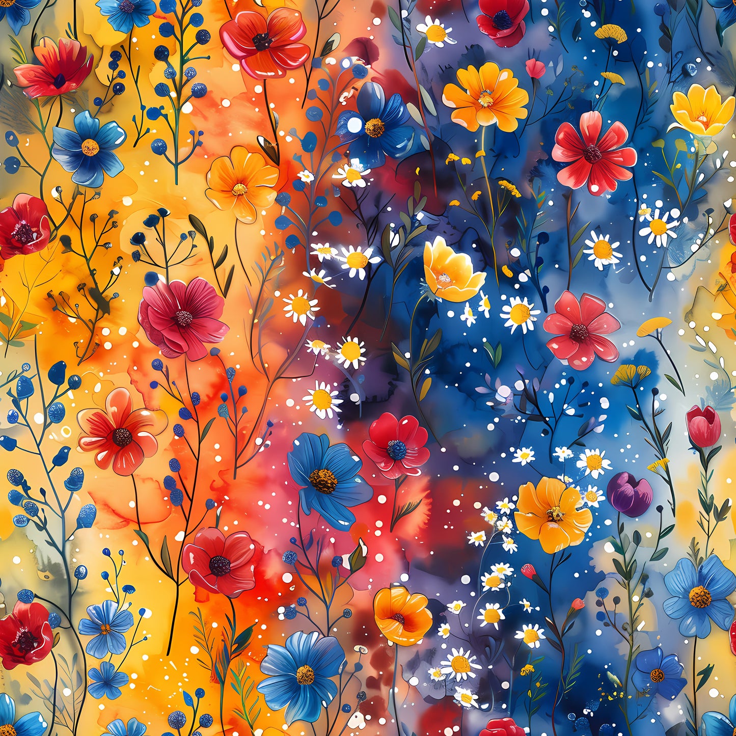 VIBRANT FLOWER - MULTIPLE VARIATIONS