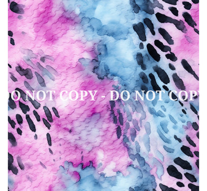 COTTON CANDY LEOPARD PATTERN VINYL - MULTIPLE VARIATIONS