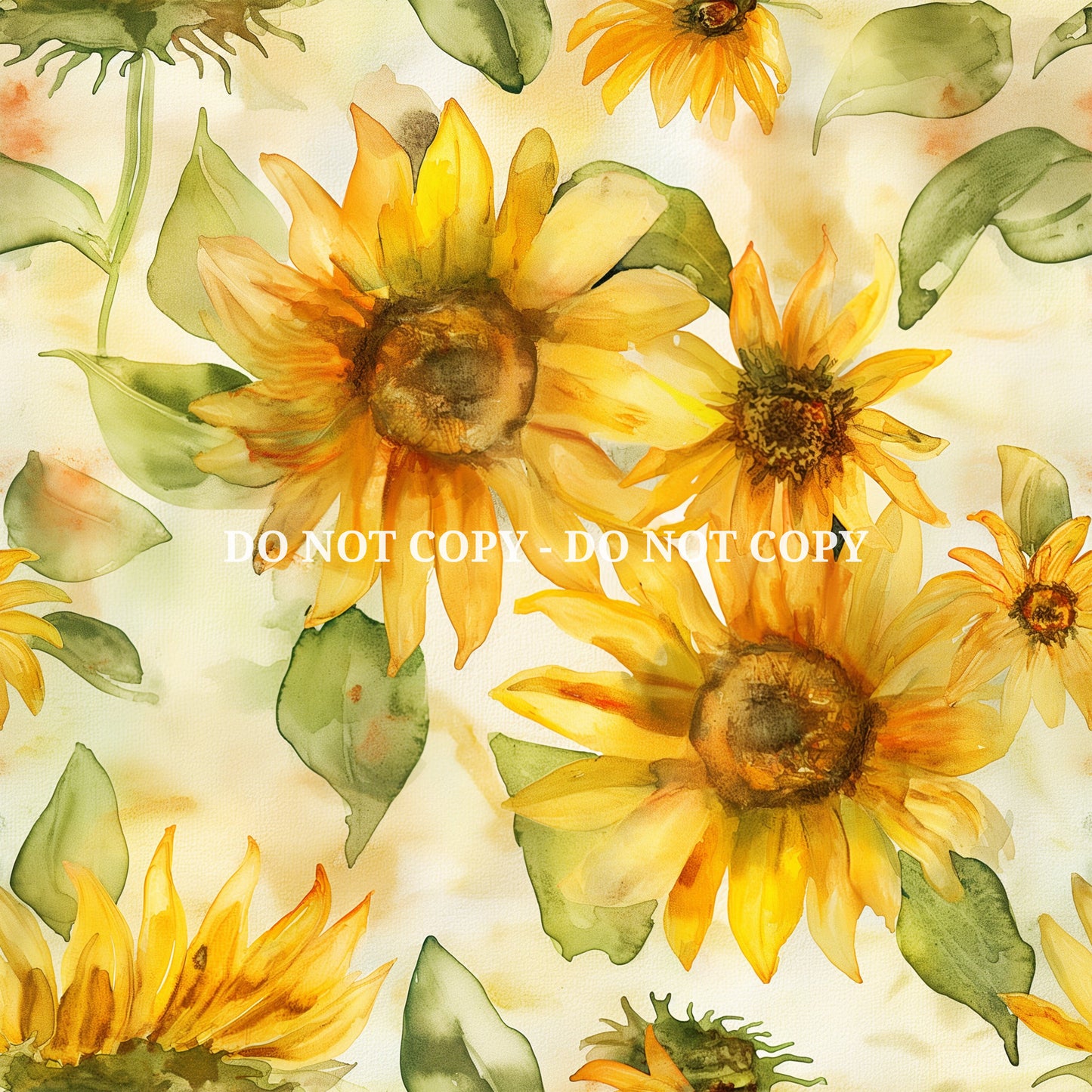 SUNFLOWER PATTERN VINYL - MULTIPLE VARIATIONS