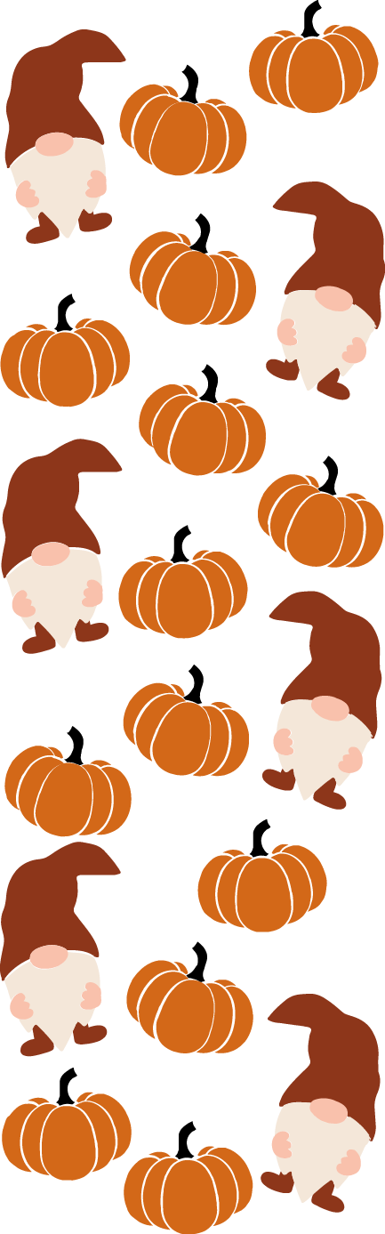 Gnomie and Pumpkin Pen Wrap