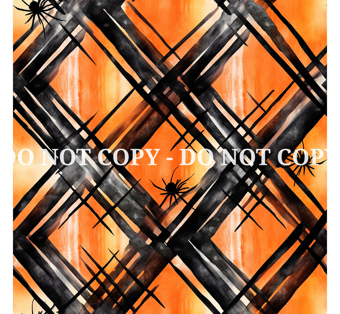 HALLOWEEN PLAID PATTERN VINYL - MULTIPLE VARIATIONS