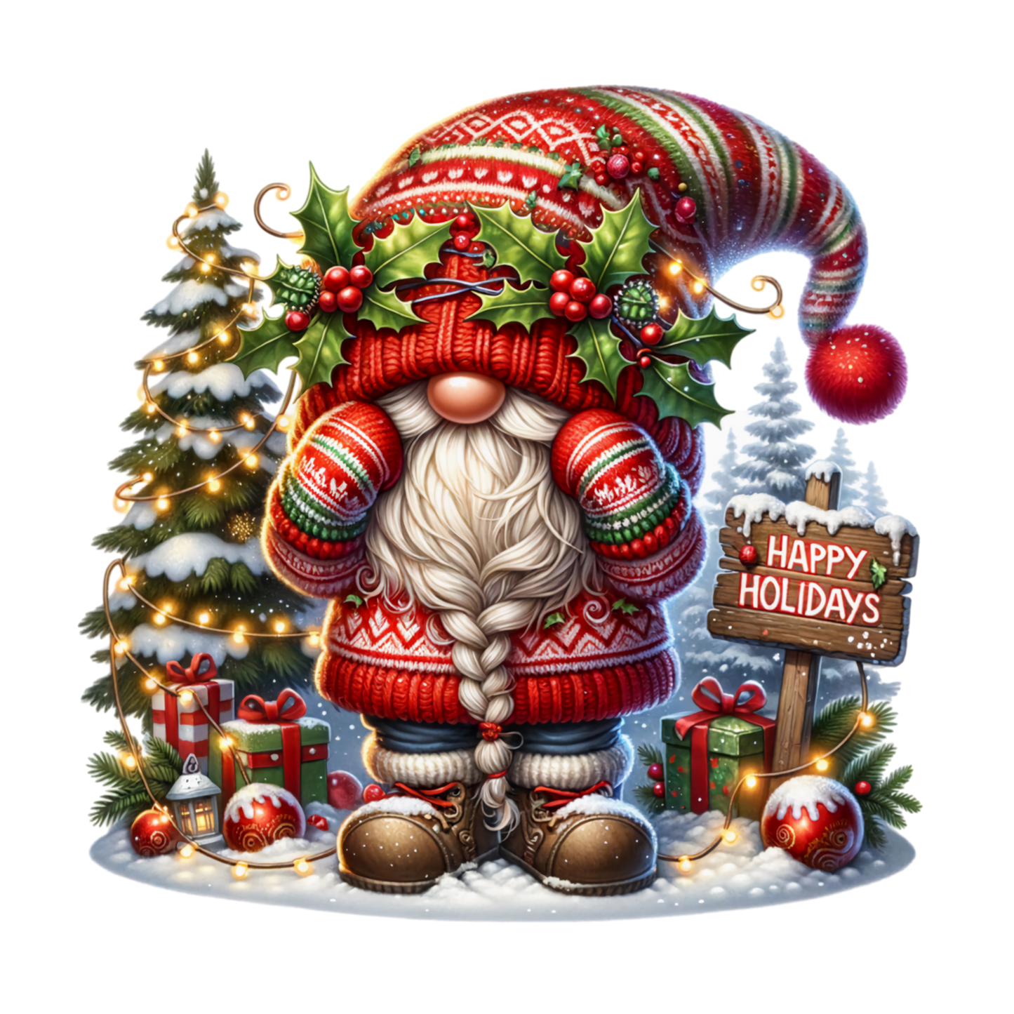 GNOME CHRISTMAS - Decals