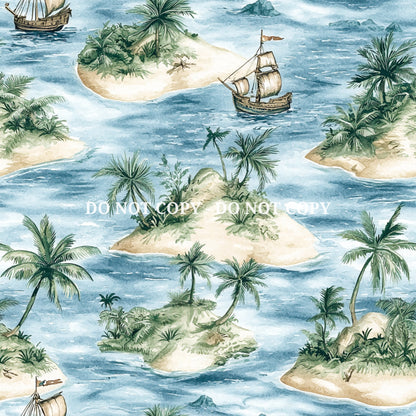 PIRATE PATTERN VINYL - MULTIPLE VARIATIONS