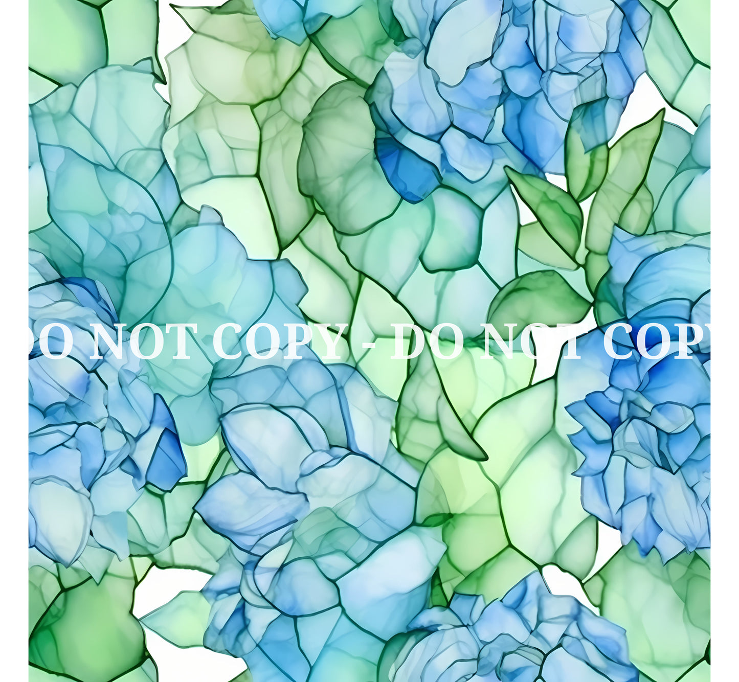 ALCOHOL INK BLUE AND GREEN VINYL - MULTIPLE VARIATIONS