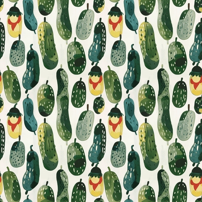 PICKLES PATTERN VINYL - MULTIPLE VARIATIONS