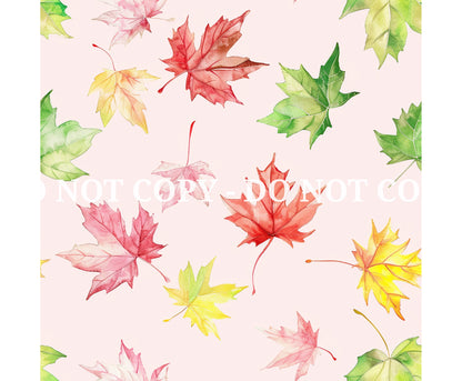 AUTUMN FLORAL PATTERN VINYL - MULTIPLE VARIATIONS