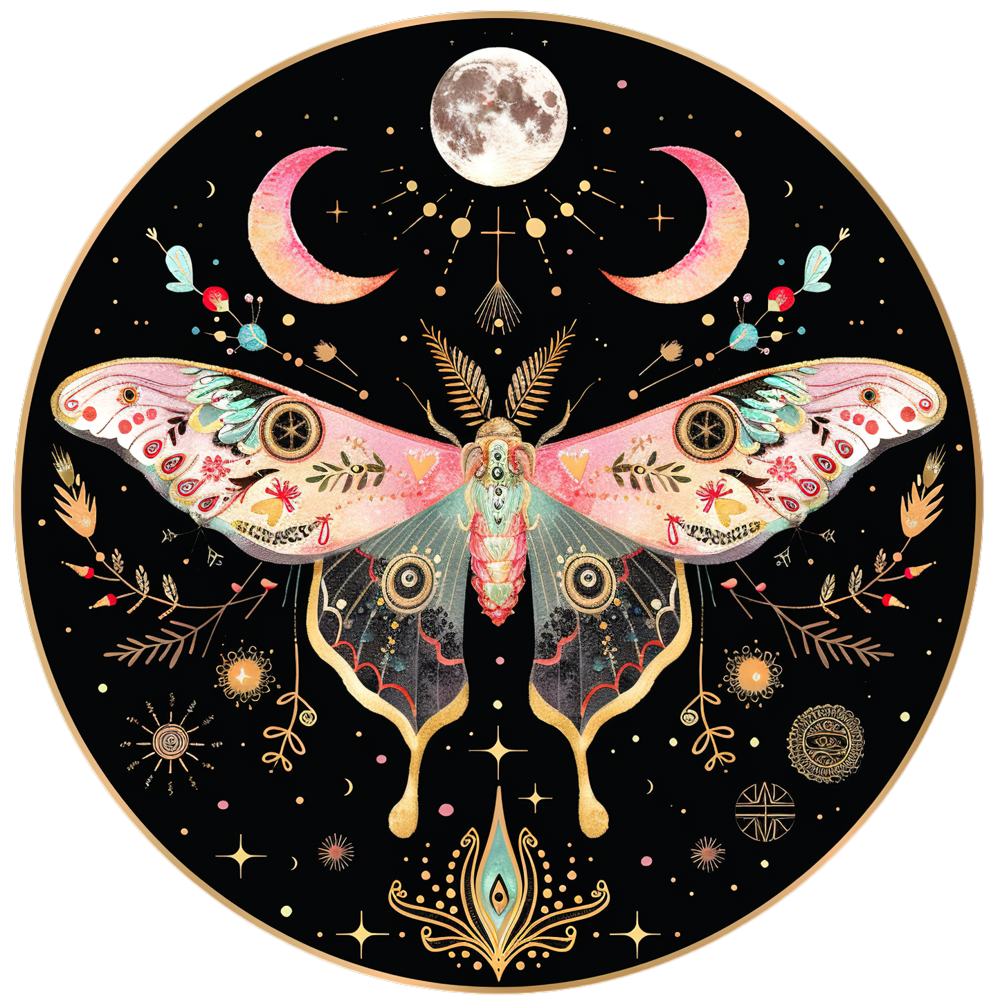 MOON MOTH - Decals