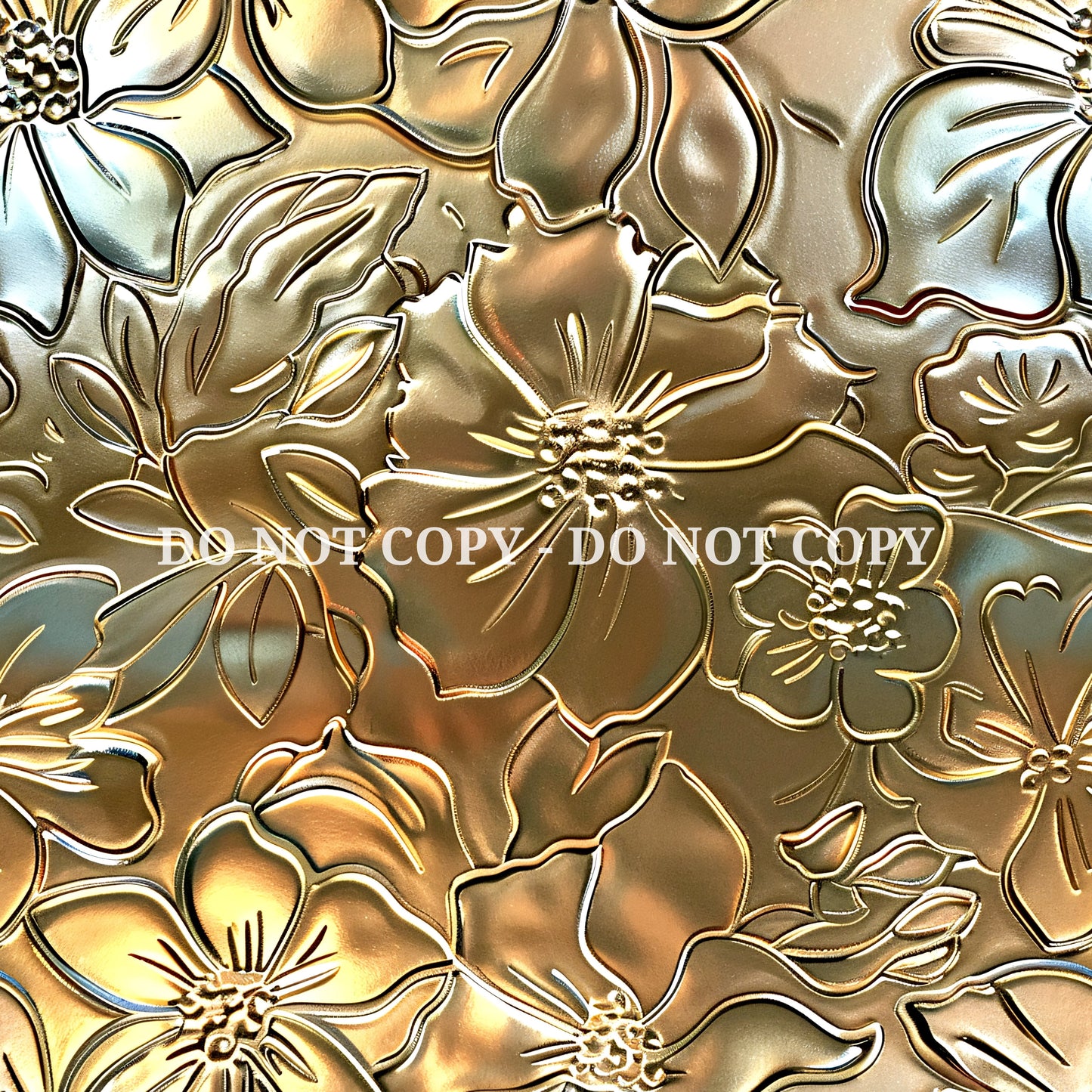 EMBOSSED FLORAL METAL - MULTIPLE VARIATIONS