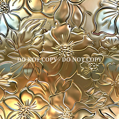 EMBOSSED FLORAL METAL - MULTIPLE VARIATIONS