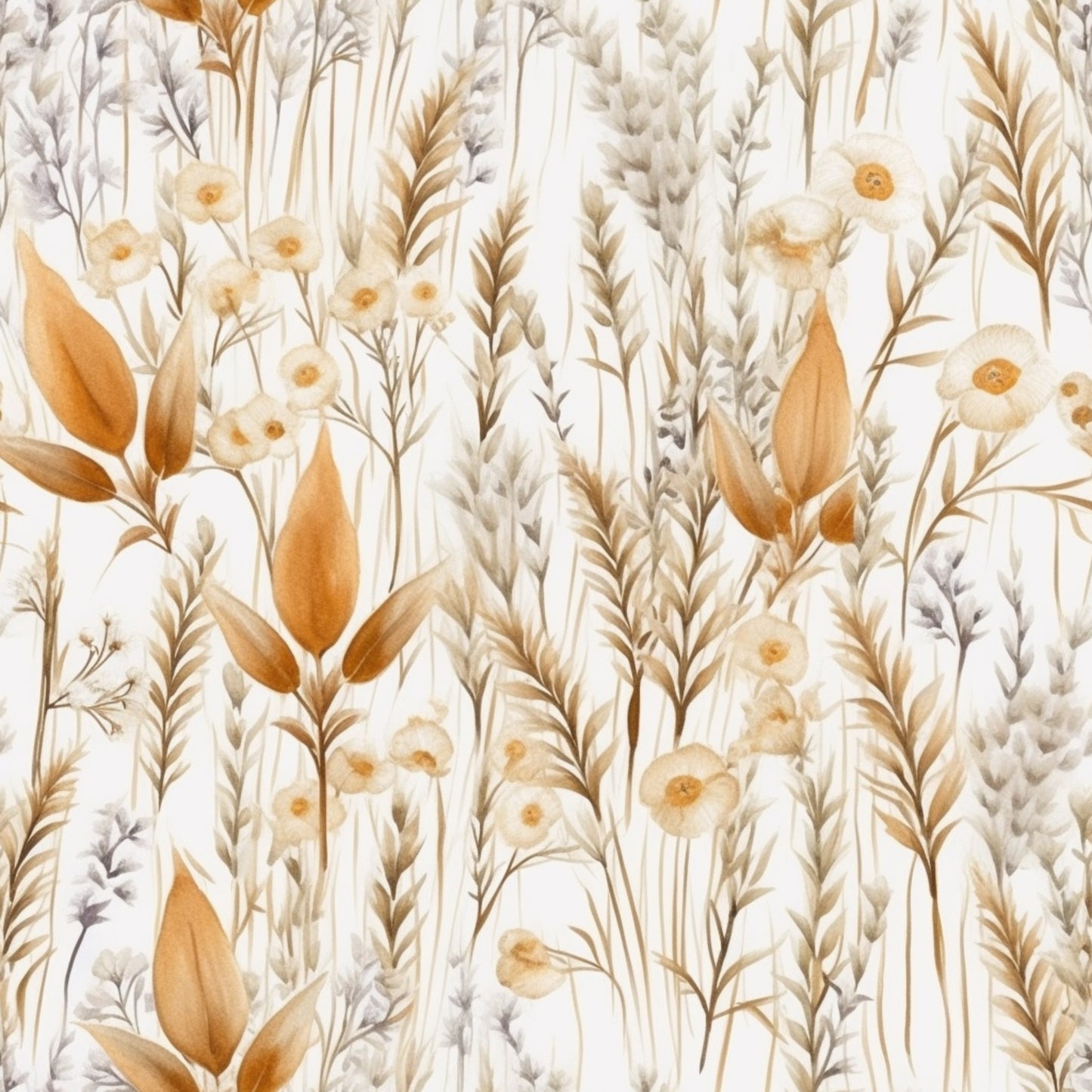 WHEAT FLORAL 5