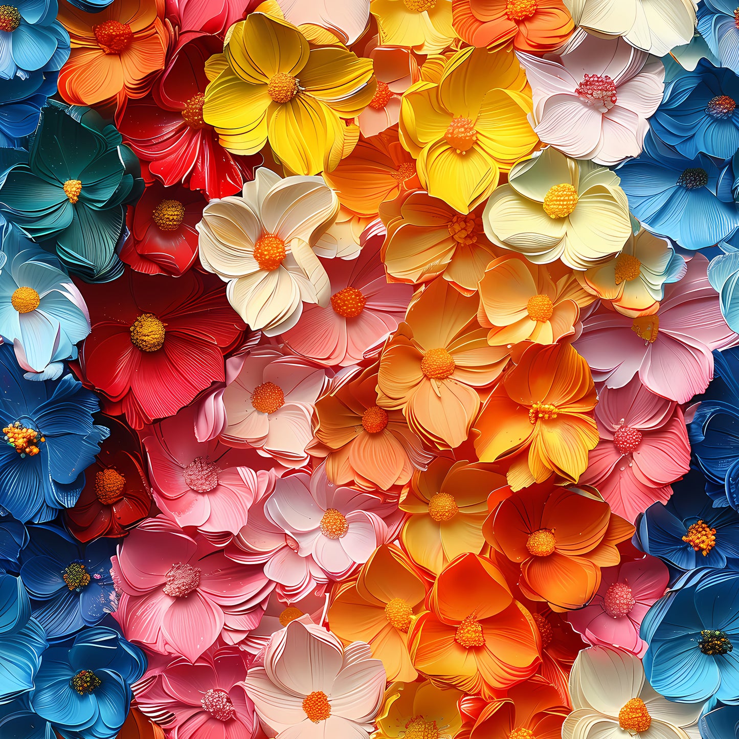 VIBRANT FLOWER - MULTIPLE VARIATIONS
