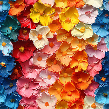 VIBRANT FLOWER - MULTIPLE VARIATIONS