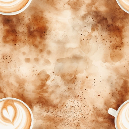 COFFEE LOVER PATTERN VINYL - MULTIPLE VARIATIONS