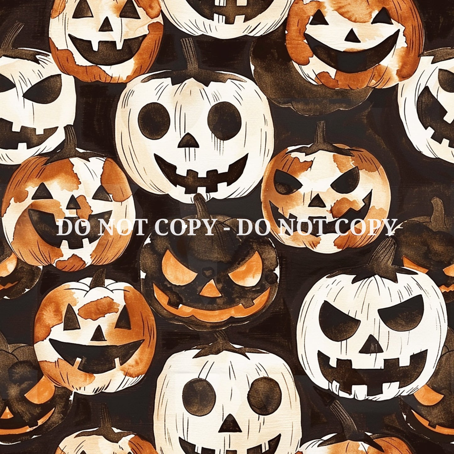 HALLOWEEN WESTERN PATTERN VINYL - MULTIPLE VARIATIONS