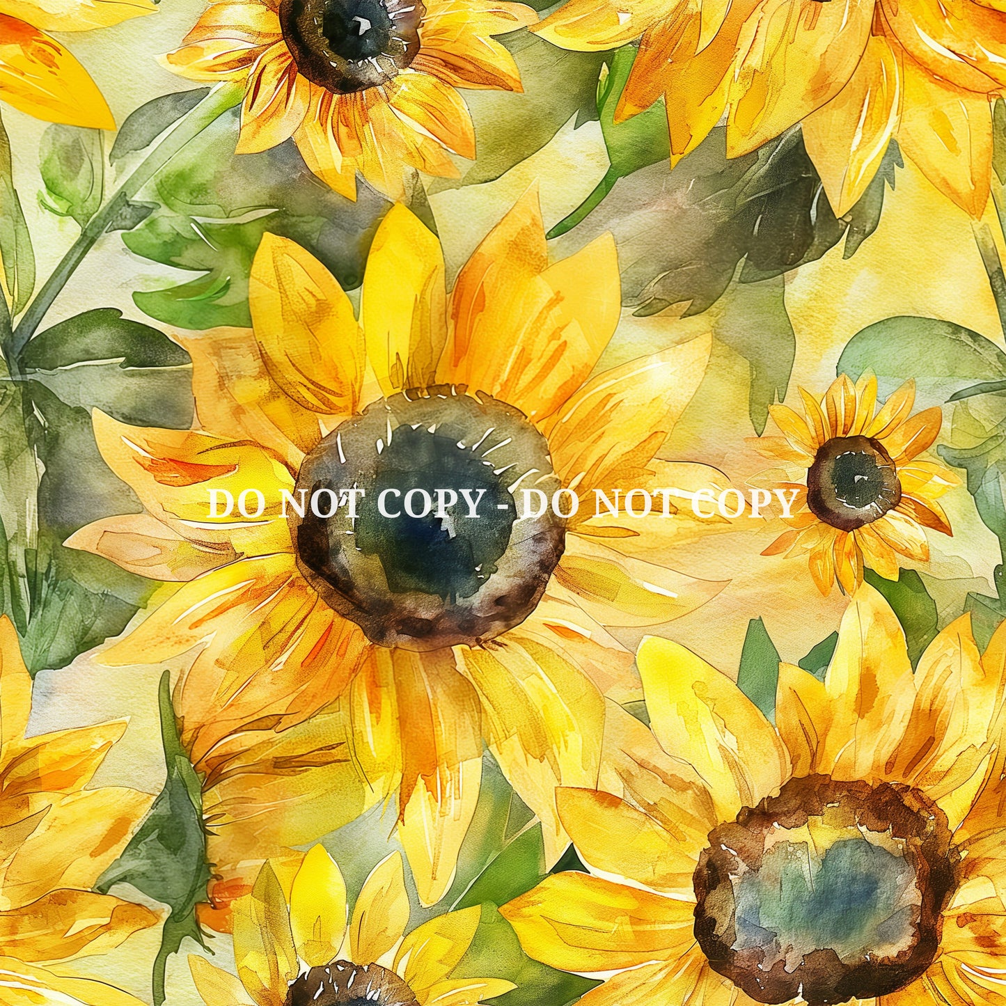 SUNFLOWER PATTERN VINYL - MULTIPLE VARIATIONS