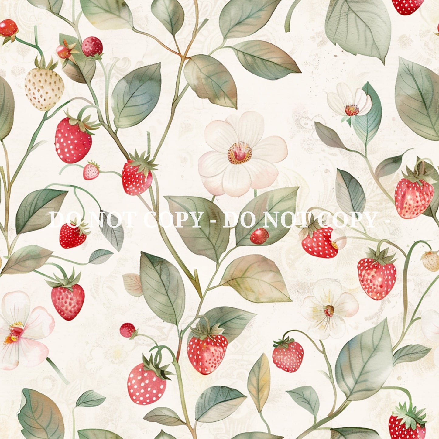 WATERCOLOR FAIRYTALE PATTERN VINYL - MULTIPLE VARIATIONS