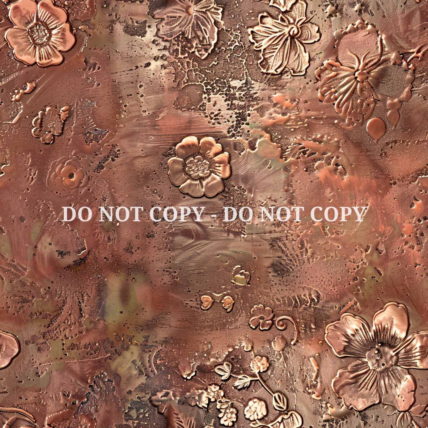 RUSTED METAL FLORAL - MULTIPLE VARIATIONS