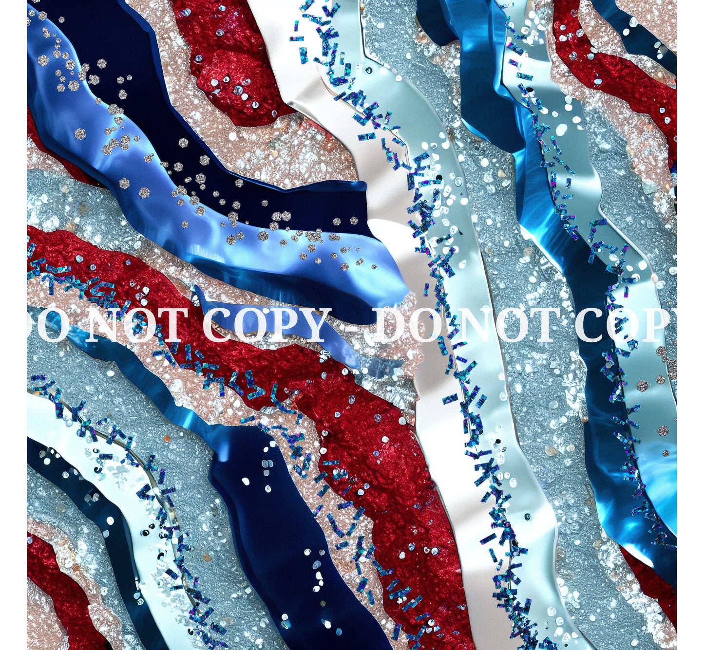 PATRIOTIC GLAM AGATE PATTERN VINYL - MULTIPLE VARIATIONS