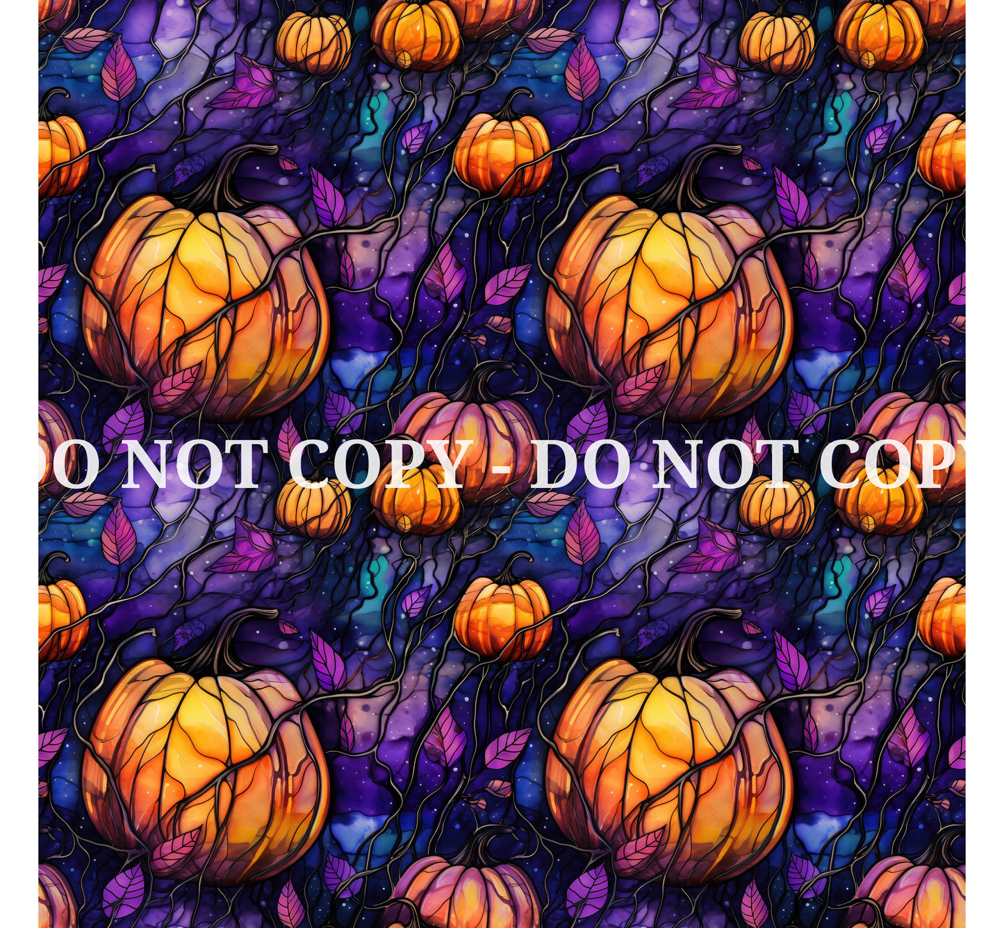 ALCOHOL INK HALLOWEEN PATTERN VINYL - MULTIPLE VARIATIONS