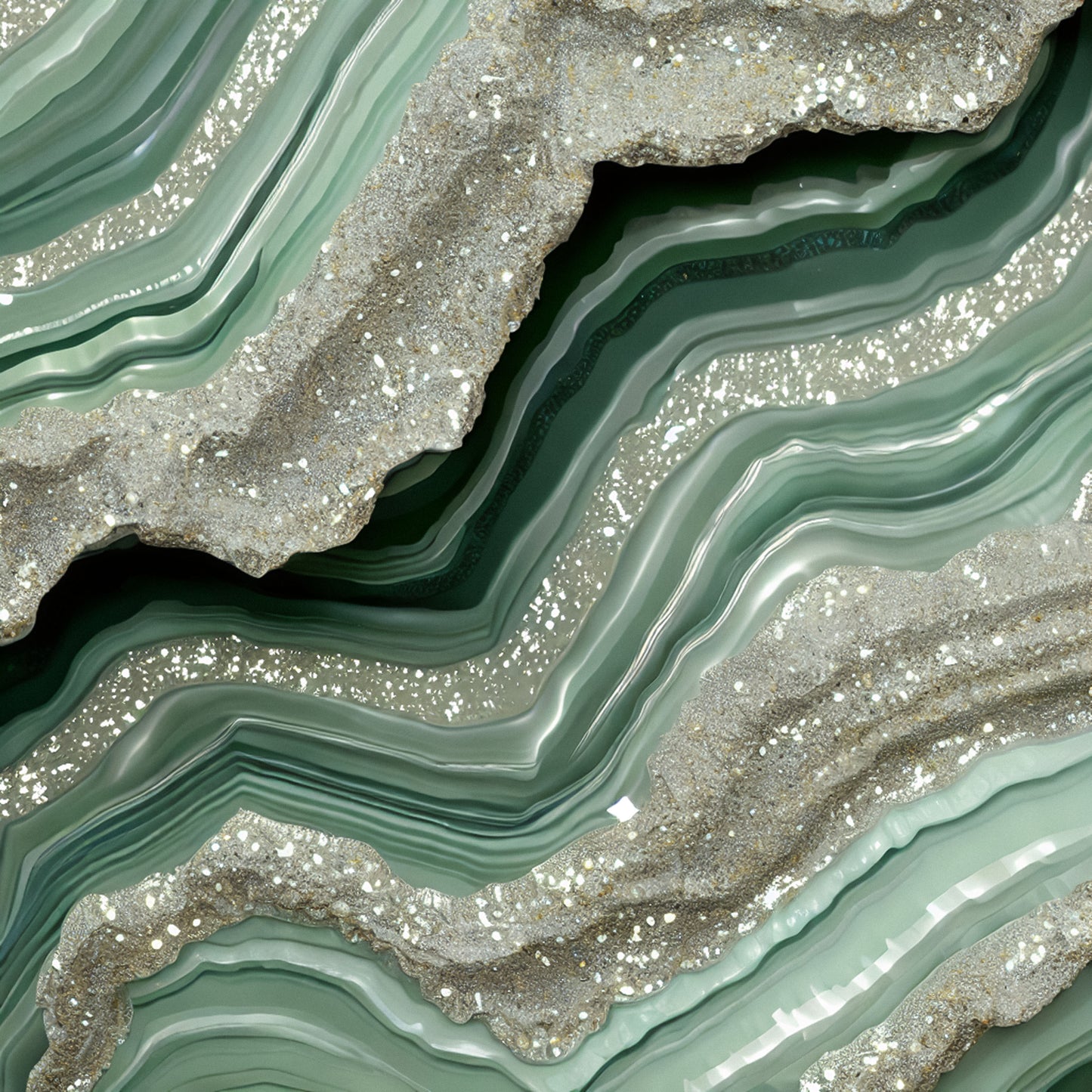 SAGE AGATE GLAM - MULTIPLE VARIATIONS